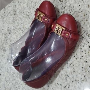 TORY BURCH Ombré Cline Ballet Flats Shoes , Size 9